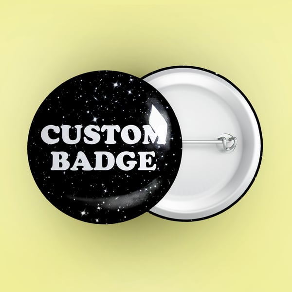 Image of custom badge