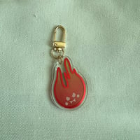 Image 2 of Fireball Acrylic Keychain