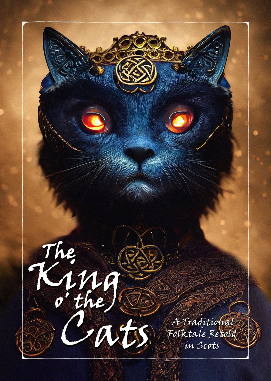 'The King o' the Cats' - an illustrated folktale IN SCOTS!