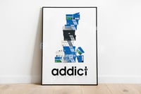 Image 1 of Funny Poster - Addict Trainer Stack