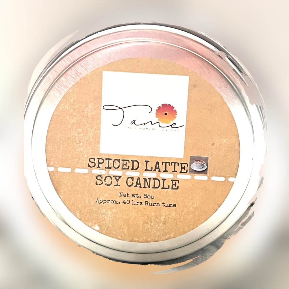 Image of SPICED LATTE CANDLE 8oz.