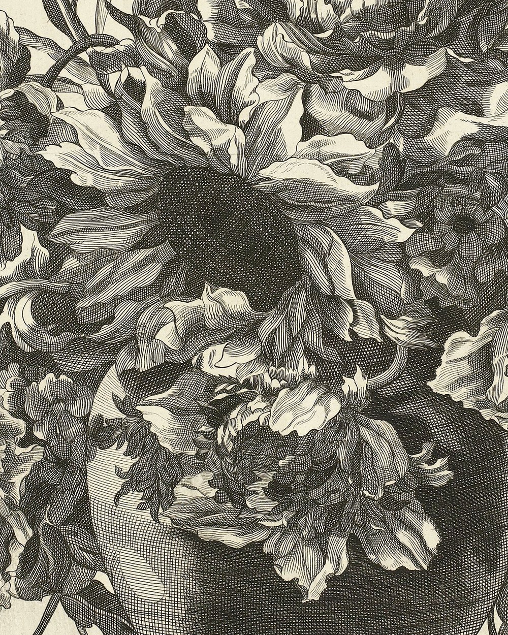 ''Vase with sunflower and other flowers'' (1690 - 1700)