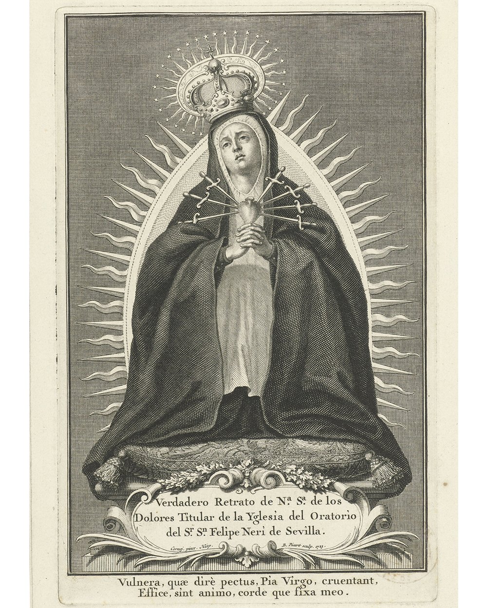 "Maria as Sorrowful Mother" (1723)