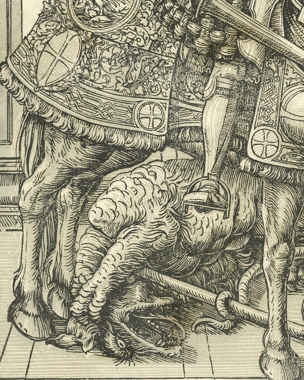 ''Saint George with the Princess and the Slain Dragon'' (1508)
