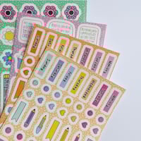 Image 3 of Sticker Sheet Bundle
