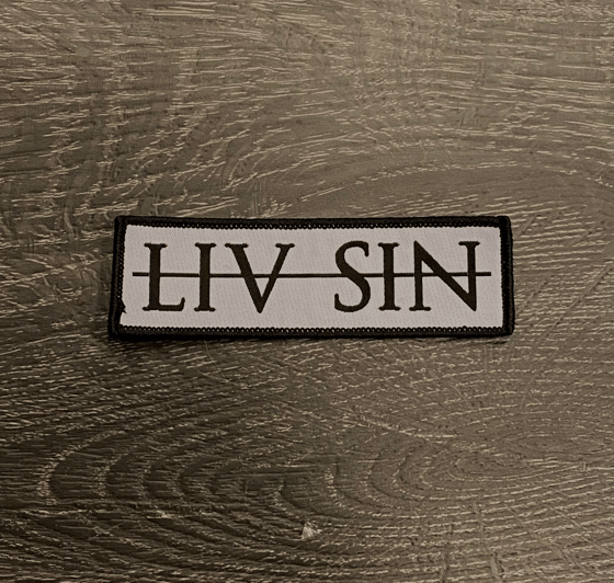 Image of Liv Sin - Black & White patch