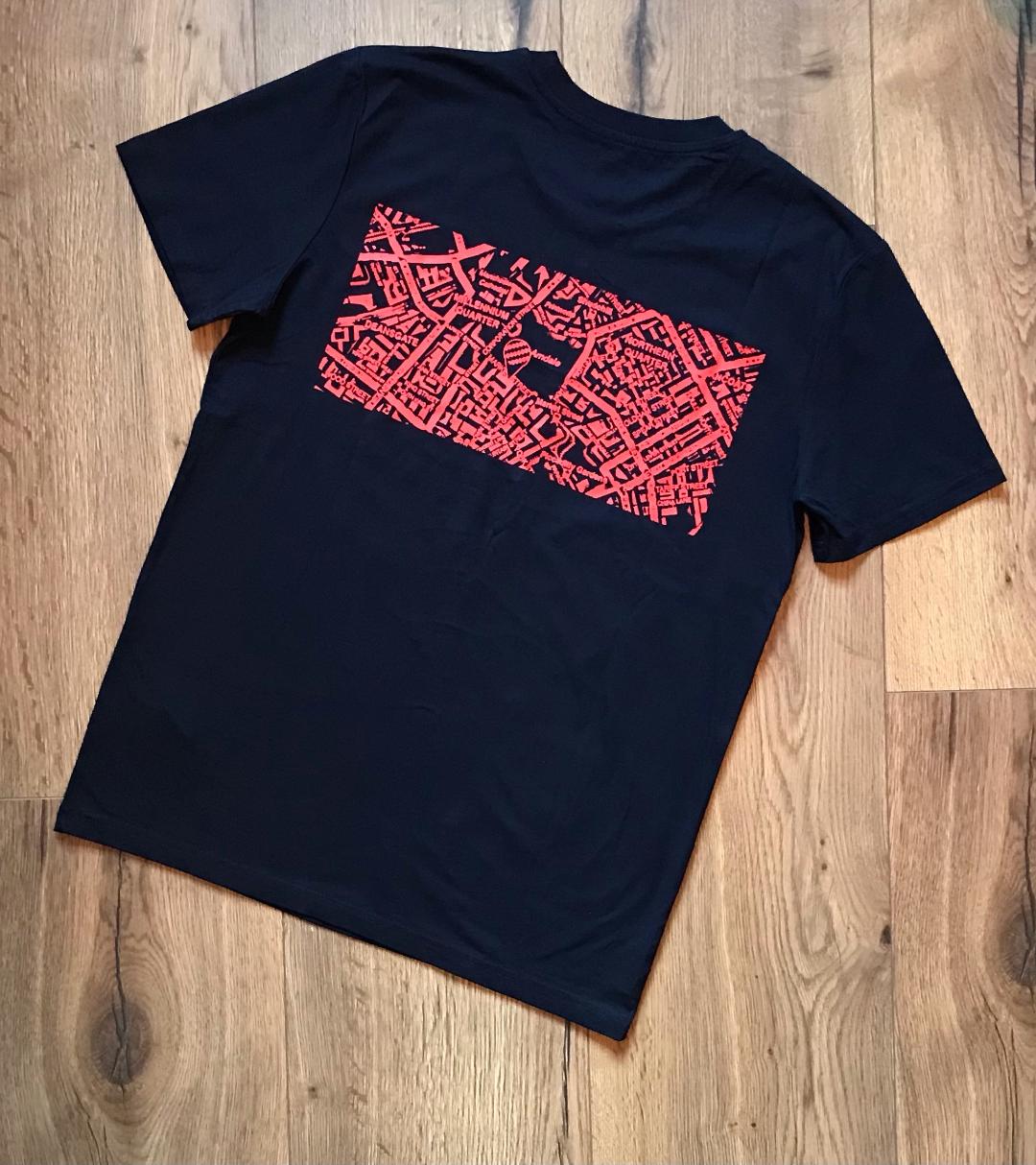 Image of SALE: Manchester Map Tee Navy