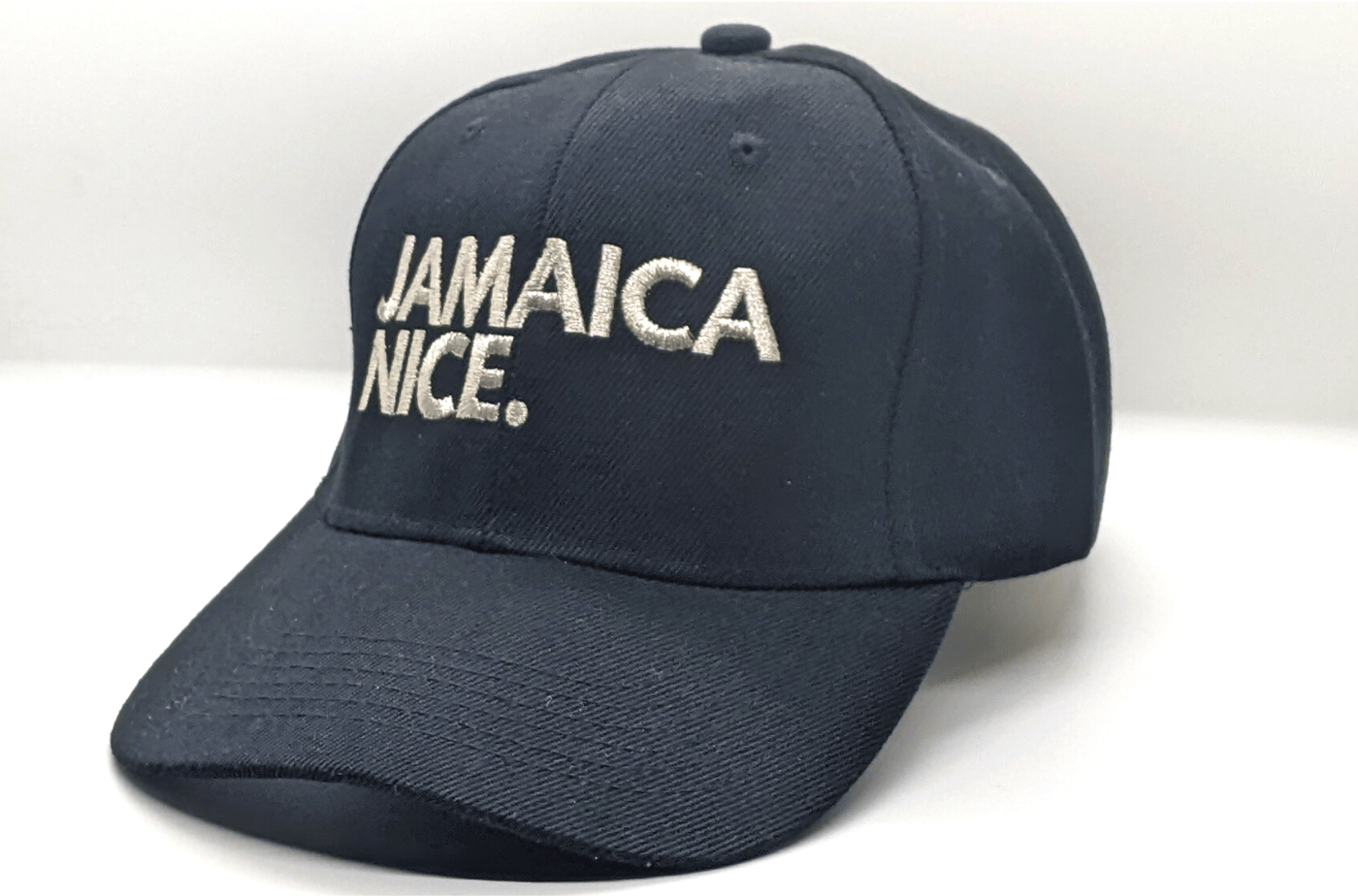 Image of LOW PROFILE BLACK EMBROIDERED CAP