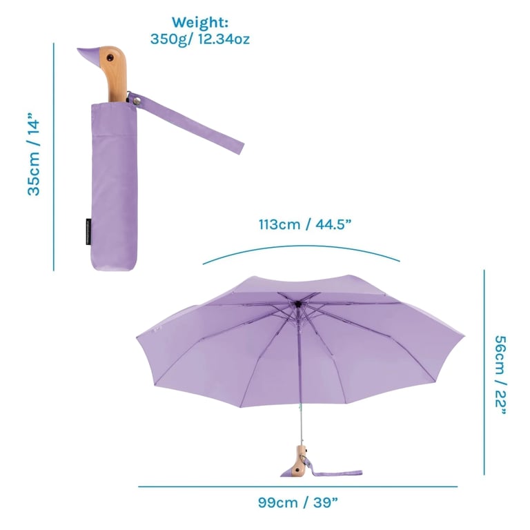 PARAPLUIE CANARD LILAS, ORIGINAL DUCKHEAD Image 3