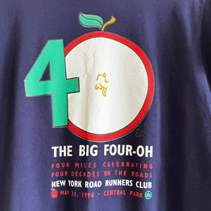 Image of NYC Road Runners Club 40th Anniversary T-Shirt