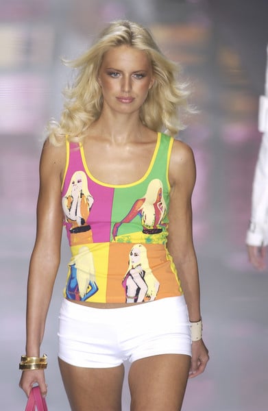 Image of Versace 2004 Mens Donatella 'Pleased To Meet You' T-shirt 