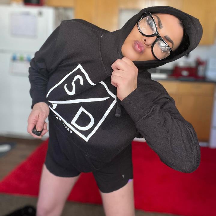 Worn San Diego Hoodie Sweatshirt + Free Signed 8X10