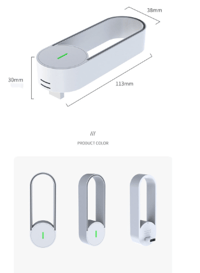 Image 5 of USB Negative Ion Portable Air Purifier for Allergies | Air Deodorizing