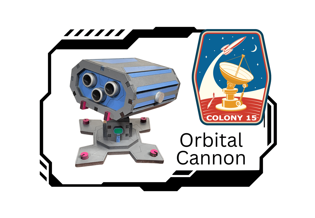 Orbital Cannon SciFi Terrain The Tabletop Engineer