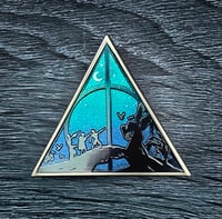 Image 1 of A grade - Deathly Hallows Pin Hard enamel