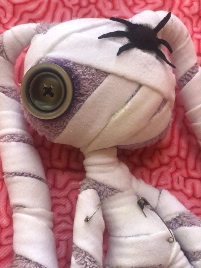 SOLD Bunny mummy 