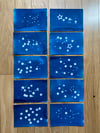 Cyanotype postcard set - Stars - 1 available