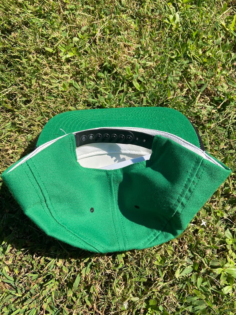 Green & Black Cap - FW22 Image 3