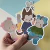 Jumbo Animal Slasher Stickers
