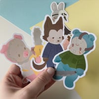 Image 1 of Jumbo Animal Slasher Stickers