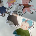 Jumbo Animal Slasher Stickers