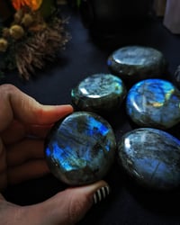 Image 4 of Labradorite Palm stones 