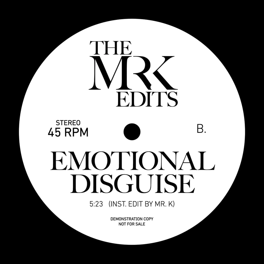 [7"] PLEASURE BOYS B/W EMOTIONAL DISGUISE — MXMRK2051