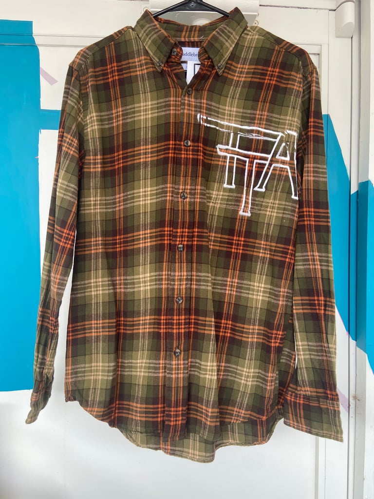 Orange & Brown Flannel - FW22