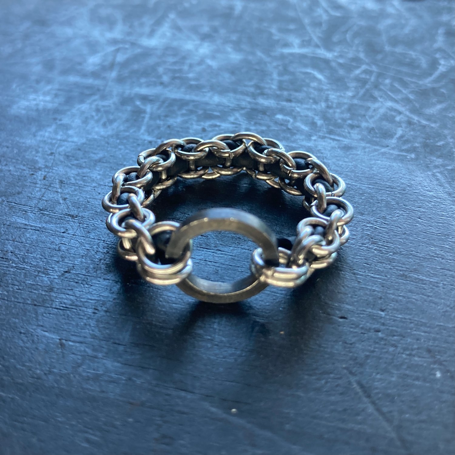 Image of Stainless Steel and Rubber Ring