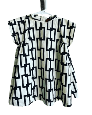 Image of Margi Dress with Chain Design