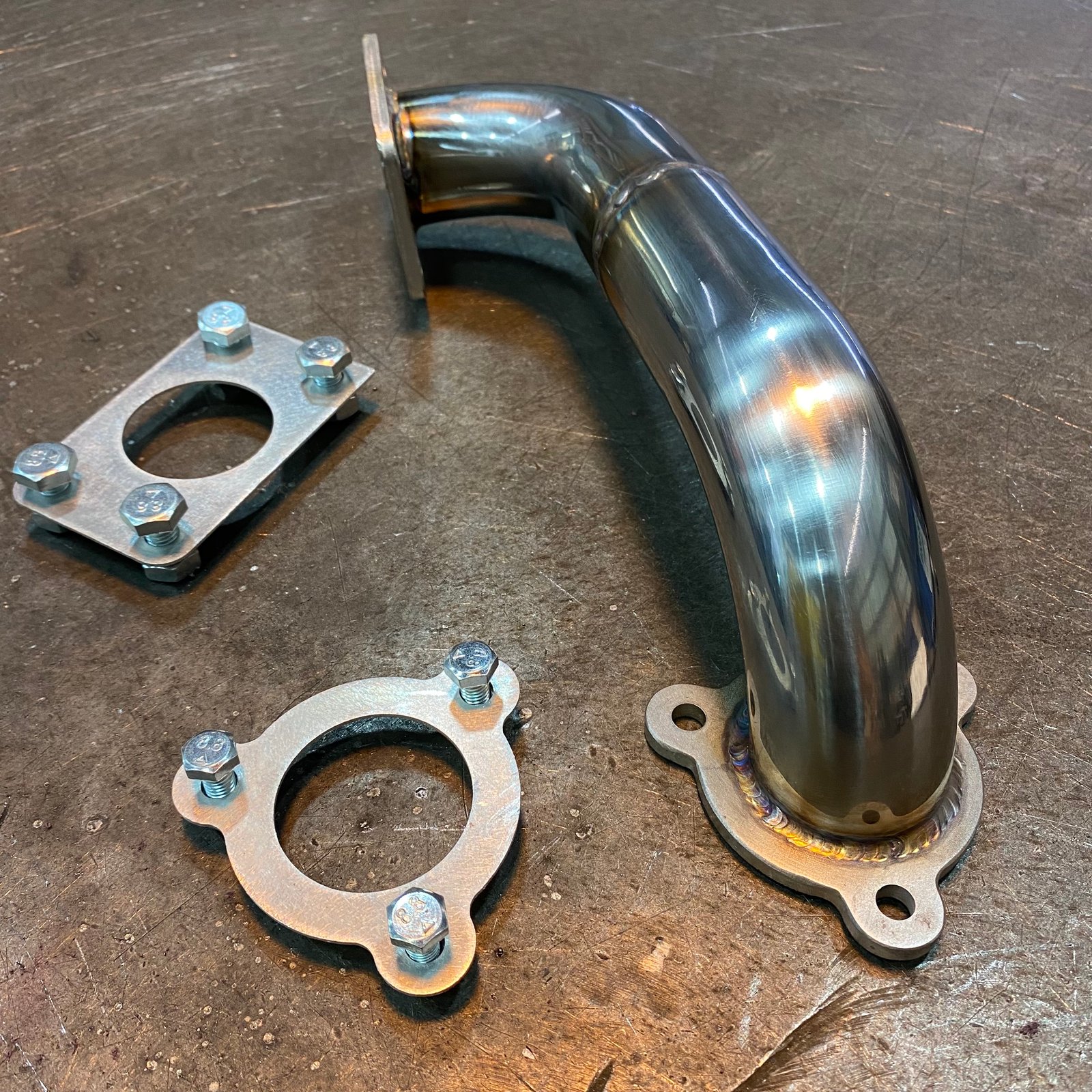 Trap Oxidizer Bypass Pipe (Test Pipe) 1985 California 617