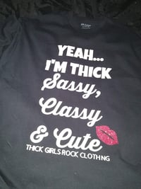 Image 2 of SASSY, CLASSY & CUTE TSHIRT - ADULT TEES