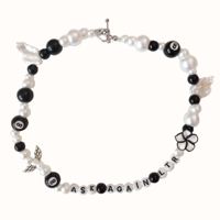 "ask again ltr" necklace