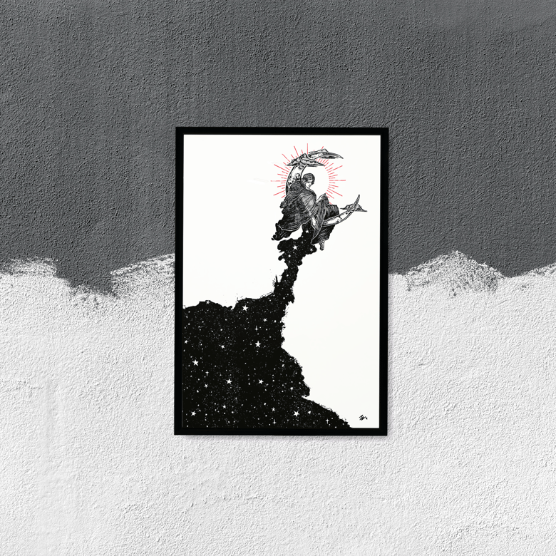 Image of "Selene" 13"x19" Luster Paper Art Print