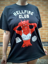 Hellfire Pin Up T-shirt Sizes S-XL