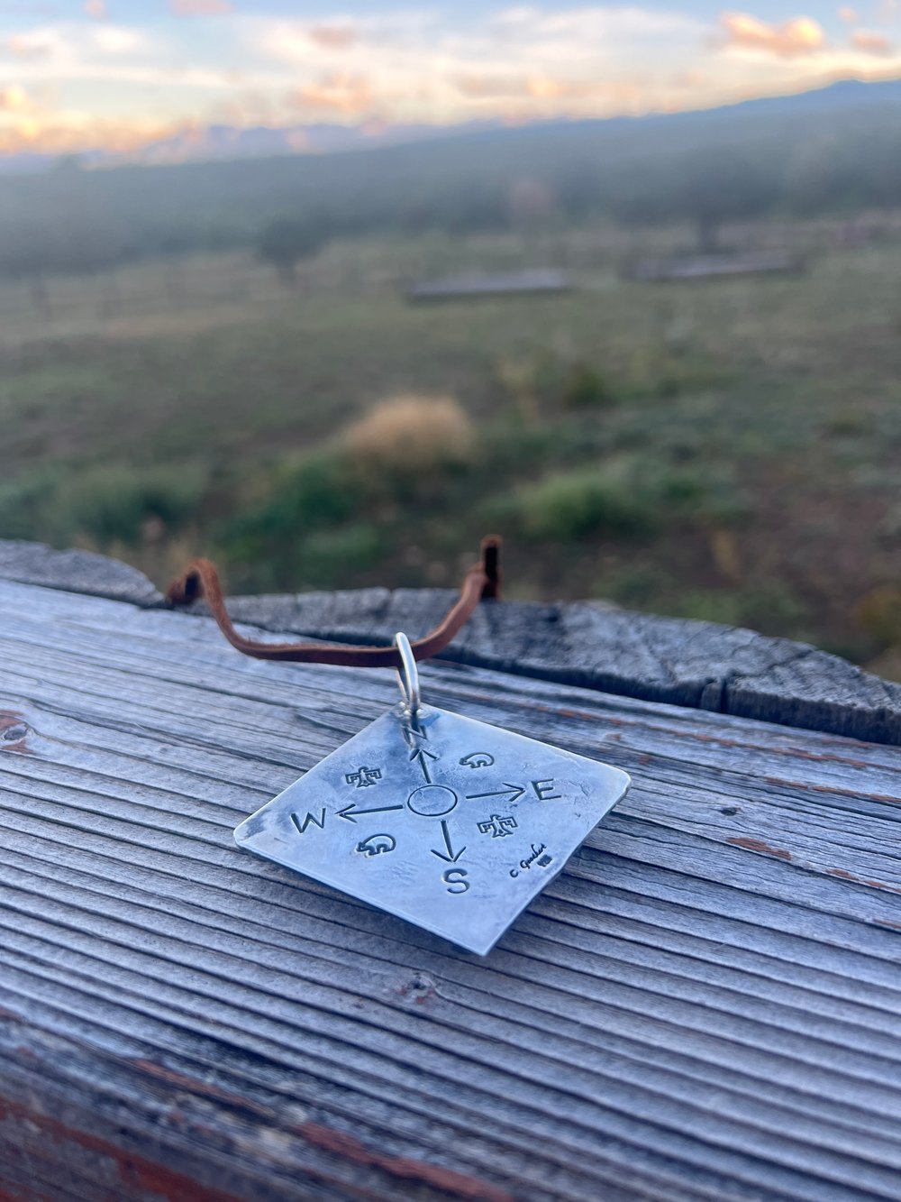 Tyrone/raindrop pendant