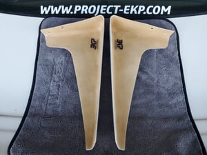 Image of 90-91 Honda CRX (CR-X) Rear Lip Valence Set FRP A01061