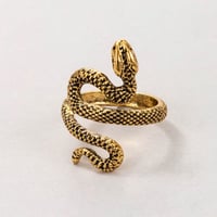Image 5 of Unisex Fashion Snake Punk Adjustable Ring