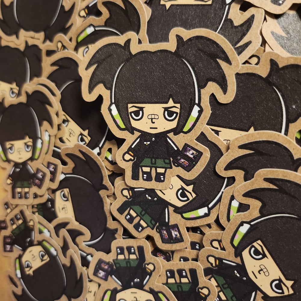 anne hero cookie paper sticker