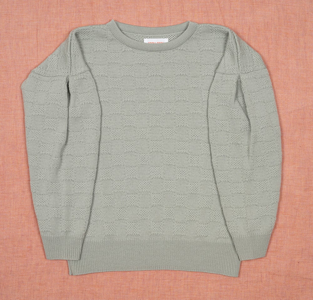 Image of pullover BERLIN celadon   size 2, 6, 8 + 10