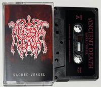 Image 1 of Ancient Death " Sacred Vessel "  Cassette Tape