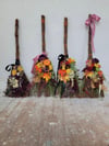 Childrens dried flower broomstick decorating workshop 