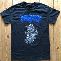 CHIMAERA T-SHIRT blue logo