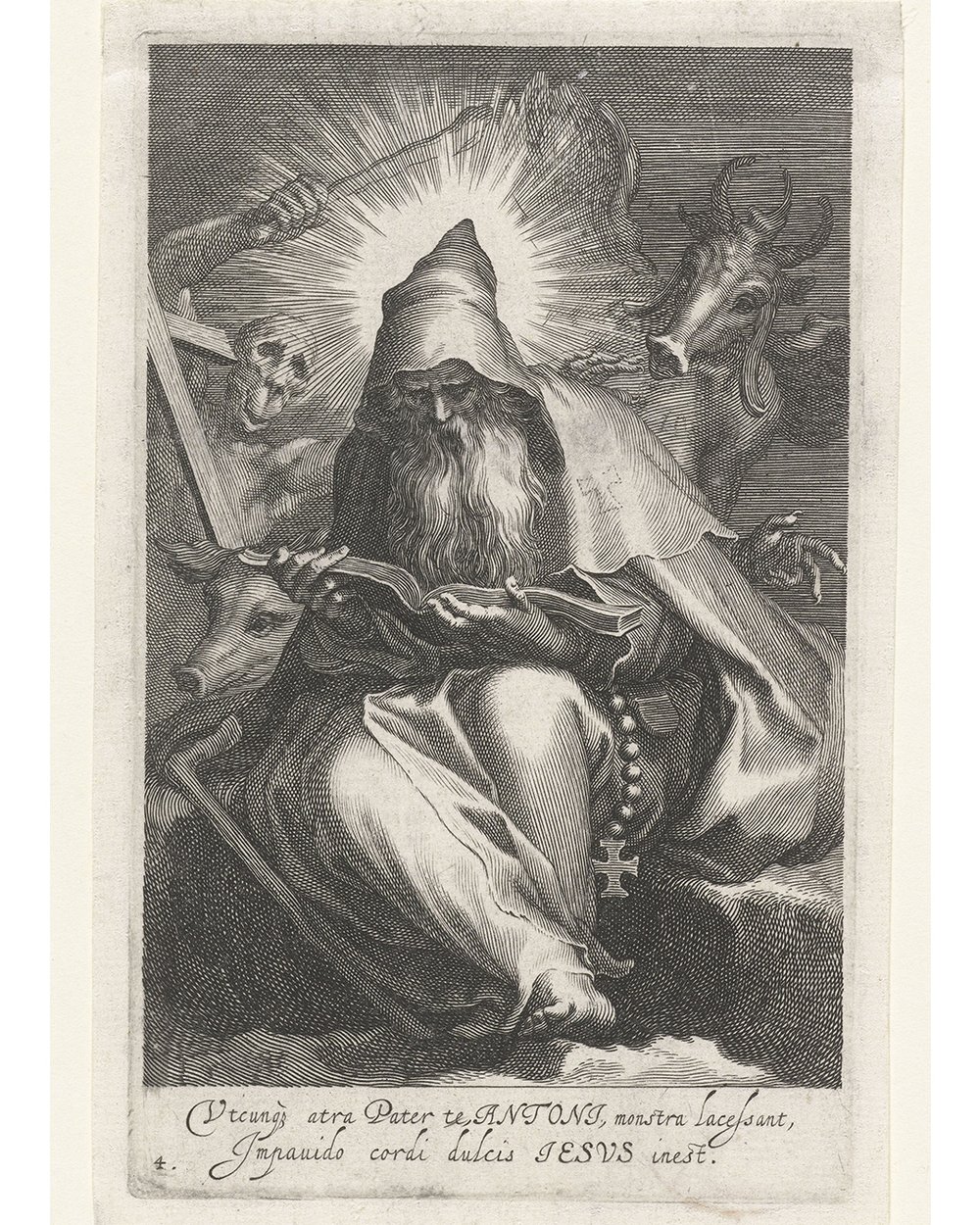 "Saint Anthony of Egypt as a hermit" (1590 - 1612)