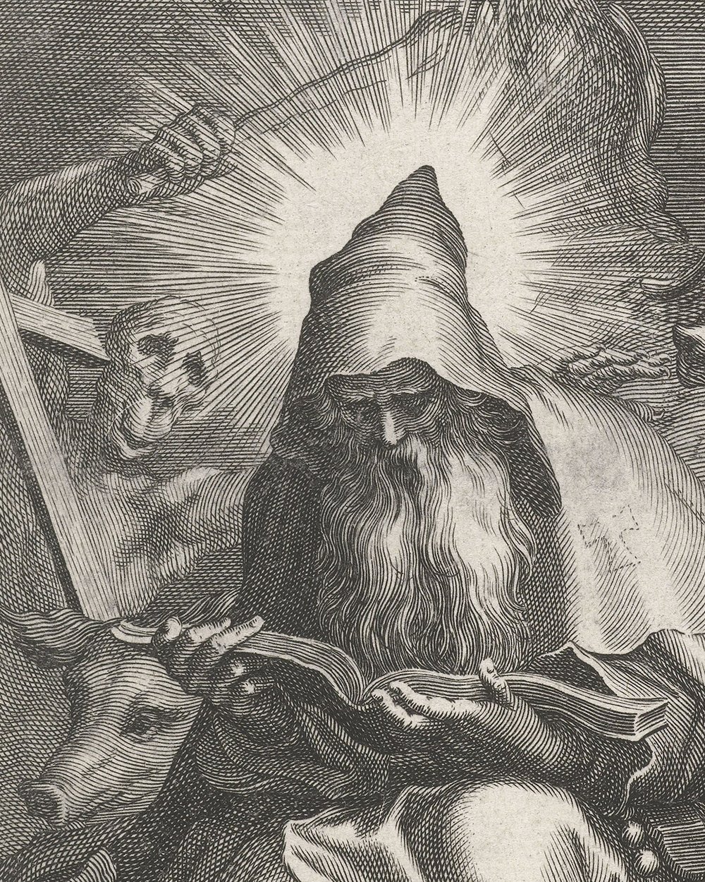 "Saint Anthony of Egypt as a hermit" (1590 - 1612)