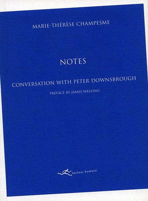 Notes — Conversation with Peter Downsbrough