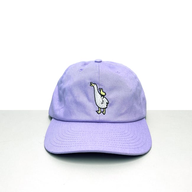 出塊二週年！之！淺紫色鳥媽媽鳥寶寶帽💜