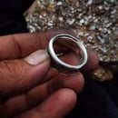 Image 3 of Sand Casted "Hammered" ring