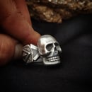 Image 2 of Half Skull Ring 💀