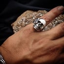 Image 4 of Half Skull Ring 💀